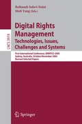 Cover: Digital Rights Management - Springer