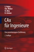 Cover: CAx f&uuml;r Ingenieure - Springer