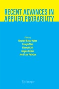 Cover: Recent Advances in Applied Probability - Birkhauser Boston Inc