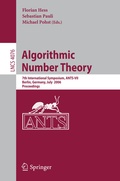 Cover: Algorithmic Number Theory - Springer