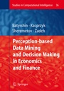 Cover: Perception-based Data Mining and Decision Making in Economics and Finance - Springer