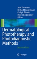 Cover: Dermatological Phototherapy and Photodiagnostic Methods - Springer