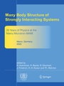Cover: Many Body Structure of Strongly Interacting Systems - Springer