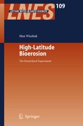 Cover: High-Latitude Bioerosion: The Kosterfjord Experiment - Springer