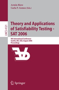 Abbildung von: Theory and Applications of Satisfiability Testing - SAT 2006 - Springer