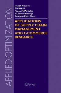 Enlarge image Cover: Applications of Supply Chain Management and E-Commerce Research - Springer