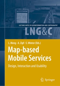 Enlarge image Cover: Map-based Mobile Services - Springer