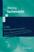 Cover: Sachenrecht - Springer