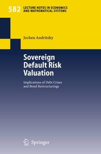 Enlarge image Cover: Sovereign Default Risk Valuation - Springer