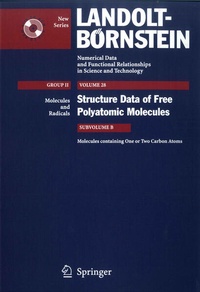 Enlarge image Cover: Molecules containing One or Two Carbon Atoms - Springer