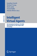 Cover: Intelligent Virtual Agents - Springer