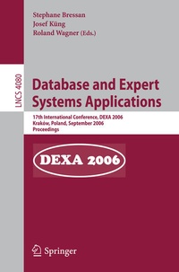 Enlarge image Cover: Database and Expert Systems Applications - Springer