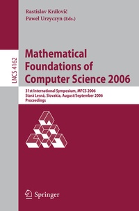Abbildung von: Mathematical Foundations of Computer Science 2006 - Springer