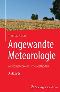 Bild vergrößern Bild: Angewandte Meteorologie - Springer Spektrum