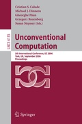 Cover: Unconventional Computation - Springer