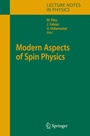 Cover: Modern Aspects of Spin Physics - Springer
