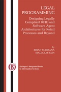 Cover: Legal Programming - Birkhauser Boston Inc
