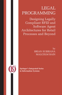 Enlarge image Cover: Legal Programming - Birkhauser Boston Inc