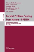 Cover: Parallel Problem Solving from Nature - PPSN IX - Springer