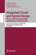 Cover: Integrated Circuit and System Design. Power and Timing Modeling, Optimization and Simulation - Springer