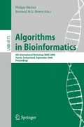Cover: Algorithms in Bioinformatics - Springer