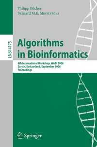 Enlarge image Cover: Algorithms in Bioinformatics - Springer