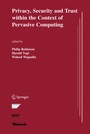 Cover: Privacy, Security and Trust within the Context of Pervasive Computing - Springer