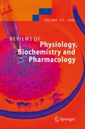 Cover: Reviews of Physiology, Biochemistry and Pharmacology 157 - Springer