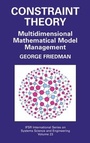 Cover: Constraint Theory - Springer