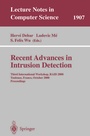 Cover: Recent Advances in Intrusion Detection - Springer