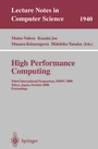 Cover: High Performance Computing - Springer