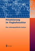 Cover: Privatisierung im Flughafensektor - Springer