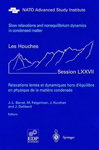 Enlarge image Cover: Slow Relaxations and Nonequilibrium Dynamics in Condensed Matter - Springer
