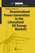 Cover: Decentralised Power Generation in the Liberalised EU Energy Markets - Springer
