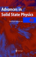 Cover: Advances in Solid State Physics - Springer