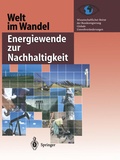 Cover: Welt im Wandel: Energiewende zur Nachhaltigkeit - Springer