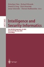 Cover: Intelligence and Security Informatics - Springer