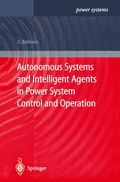 Cover: Autonomous Systems and Intelligent Agents in Power System Control and Operation - Springer
