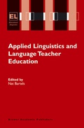 Cover: Applied Linguistics and Language Teacher Education - Springer