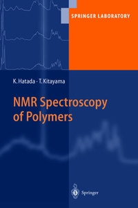 Enlarge image Cover: NMR Spectroscopy of Polymers - Springer