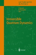 Cover: Irreversible Quantum Dynamics - Springer