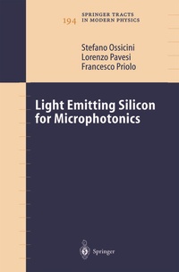 Abbildung von: Light Emitting Silicon for Microphotonics - Springer