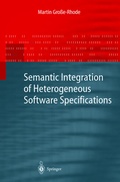 Cover: Semantic Integration of Heterogeneous Software Specifications - Springer
