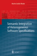 Cover: Semantic Integration of Heterogeneous Software Specifications - Springer