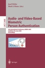 Cover: Audio-and Video-Based Biometric Person Authentication - Springer