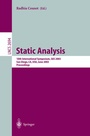 Cover: Static Analysis - Springer