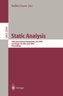 Cover: Static Analysis - Springer