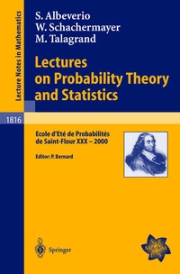 Enlarge image Cover: Lectures on Probability Theory and Statistics - Springer