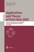 Cover: Applications and Theory of Petri Nets 2003 - Springer