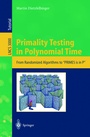 Cover: Primality Testing in Polynomial Time - Springer